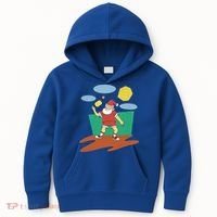 Pickleball Santa Claus Kids Hoodie thumb 0