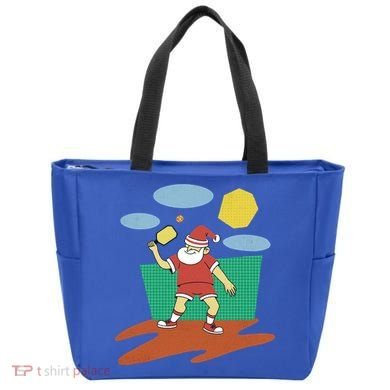Pickleball Santa Claus Tote Bag
