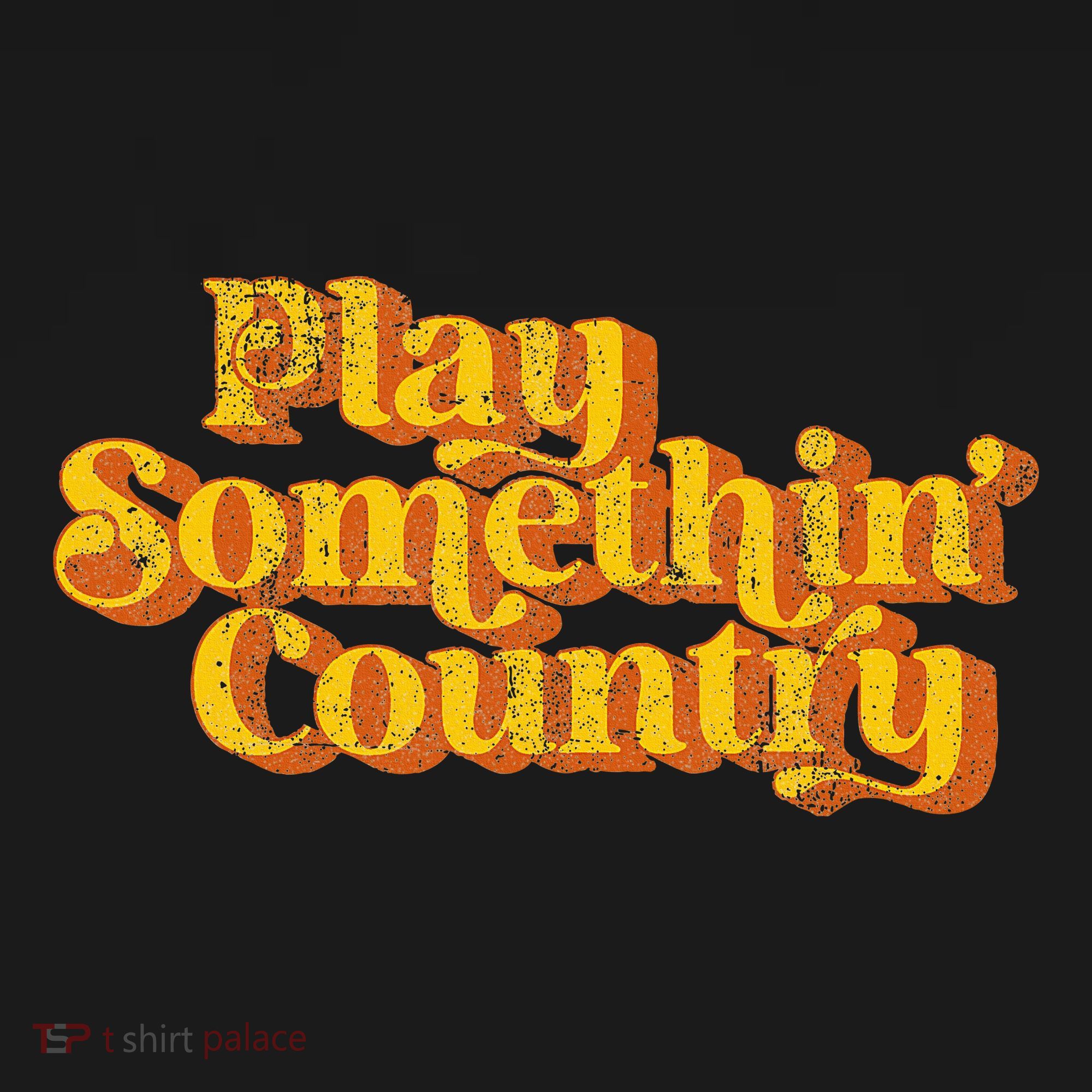 Play Something Country Music Saying Funny Retro 70S Mousepad