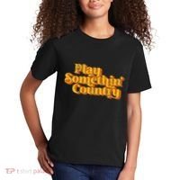Play Something Country Music Saying Funny Retro 70S Kids T-Shirt thumb 2