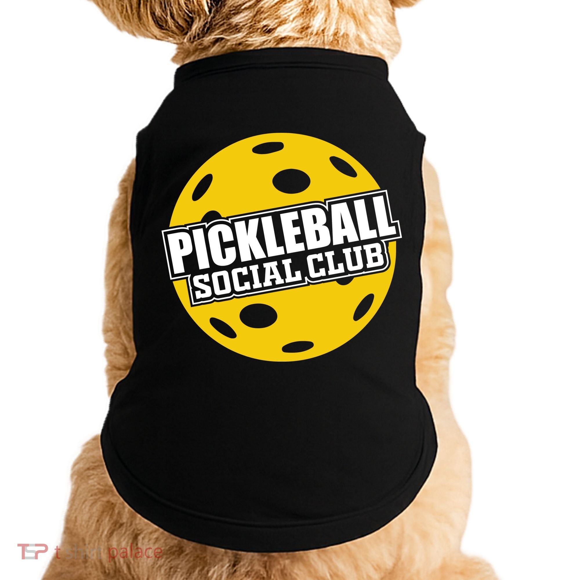 Pickleball Social Club Pickleball Gift Doggie Tank