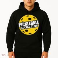 Pickleball Social Club Pickleball Gift Hoodie thumb 2