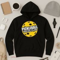 Pickleball Social Club Pickleball Gift Hoodie thumb 3