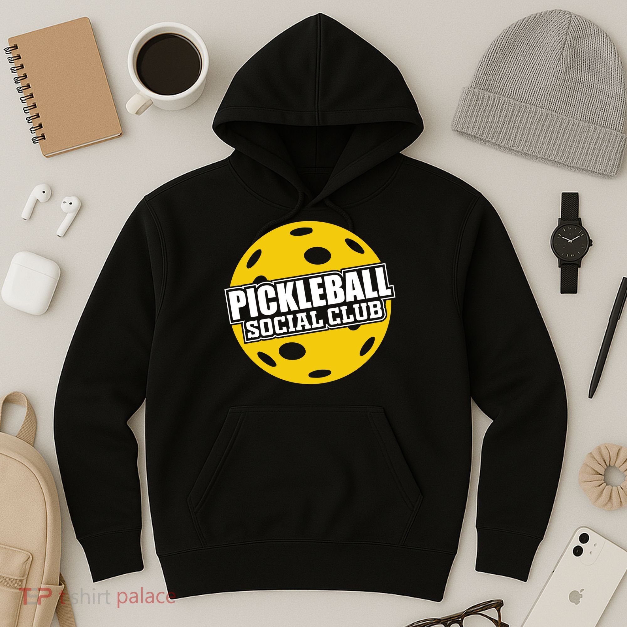 Pickleball Social Club Pickleball Gift Hoodie