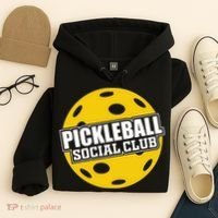 Pickleball Social Club Pickleball Gift Hoodie thumb 4
