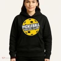 Pickleball Social Club Pickleball Gift Hoodie thumb 5