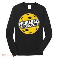 Pickleball Social Club Pickleball Gift Long Sleeve Shirt thumb 0