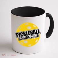 Pickleball Social Club Pickleball Gift Coffee Mug thumb 1