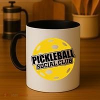 Pickleball Social Club Pickleball Gift Coffee Mug thumb 4