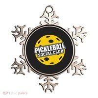 Pickleball Social Club Pickleball Gift Ornament thumb 0