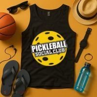 Pickleball Social Club Pickleball Gift Tank Top thumb 4