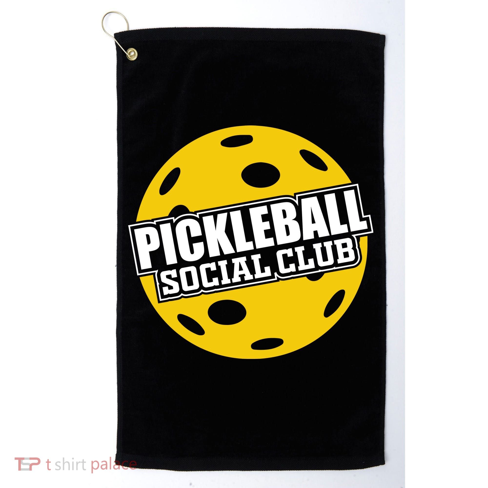 Pickleball Social Club Pickleball Gift Golf Towel