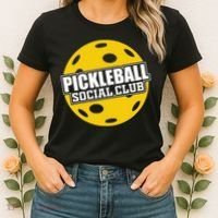 Pickleball Social Club Pickleball Gift Women's T-Shirt thumb 2