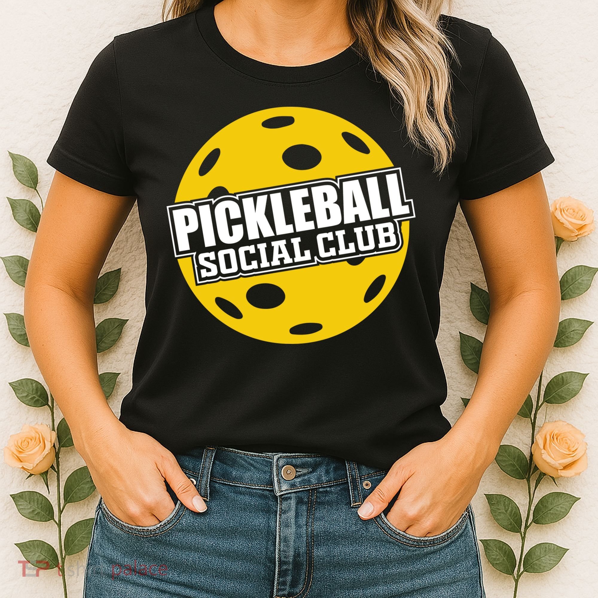 Pickleball Social Club Pickleball Gift Women's T-Shirt
