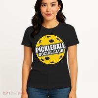 Pickleball Social Club Pickleball Gift Women's T-Shirt thumb 4