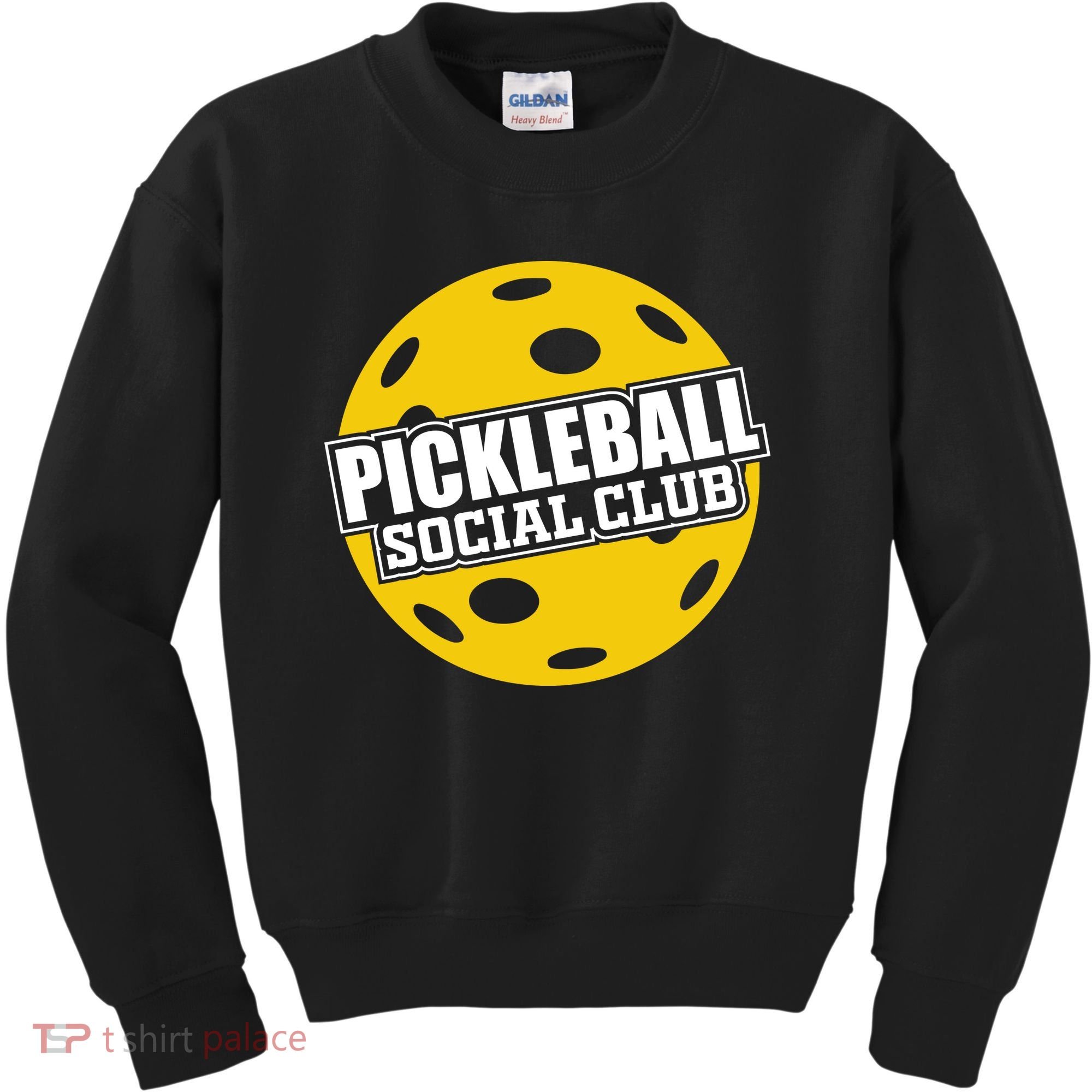 Pickleball Social Club Pickleball Gift Kids Sweatshirt