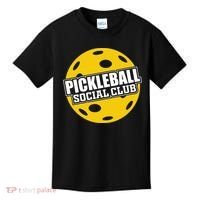 Pickleball Social Club Pickleball Gift Kids T-Shirt thumb 0