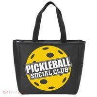 Pickleball Social Club Pickleball Gift Tote Bag thumb 0
