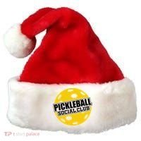 Pickleball Social Club Pickleball Gift Santa Hat thumb 0