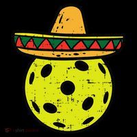 Pickleball Sombrero Cinco De Mayo Fiesta Sport Mexican Coffee Mug thumb 5