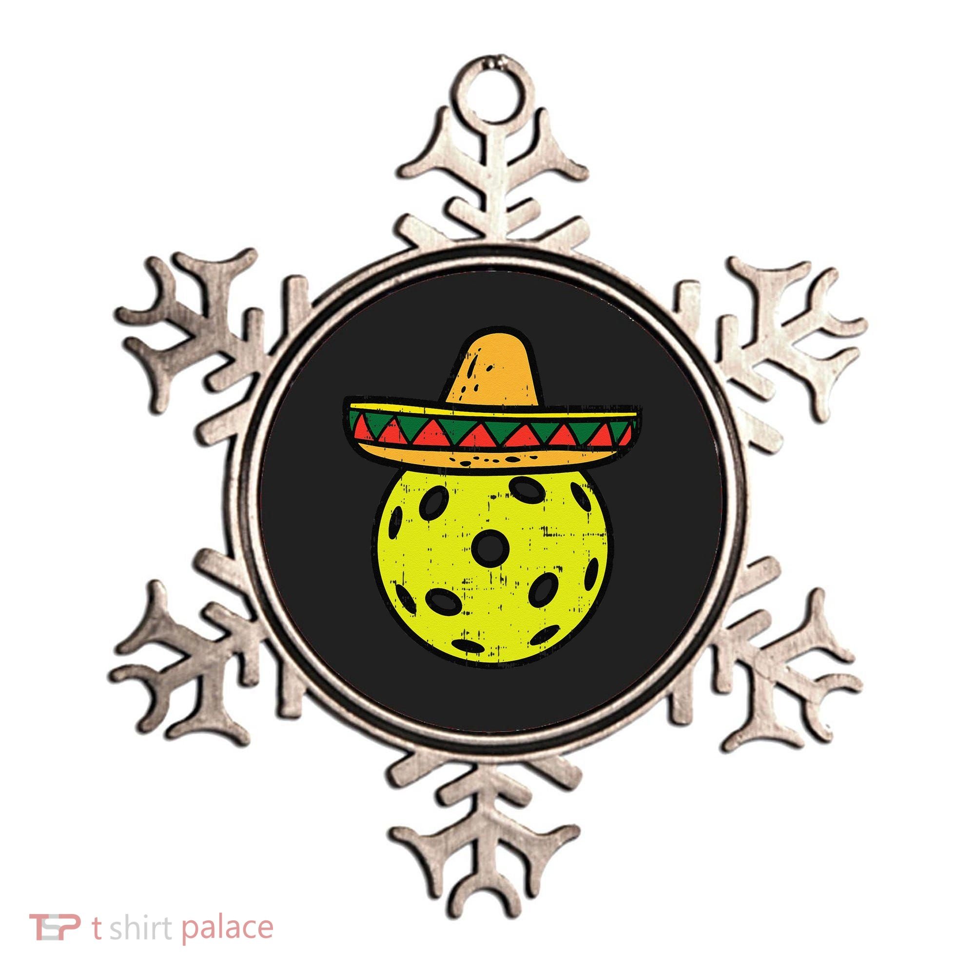 Pickleball Sombrero Cinco De Mayo Fiesta Sport Mexican Ornament