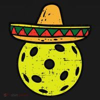 Pickleball Sombrero Cinco De Mayo Fiesta Sport Mexican Toddler Hoodie thumb 2