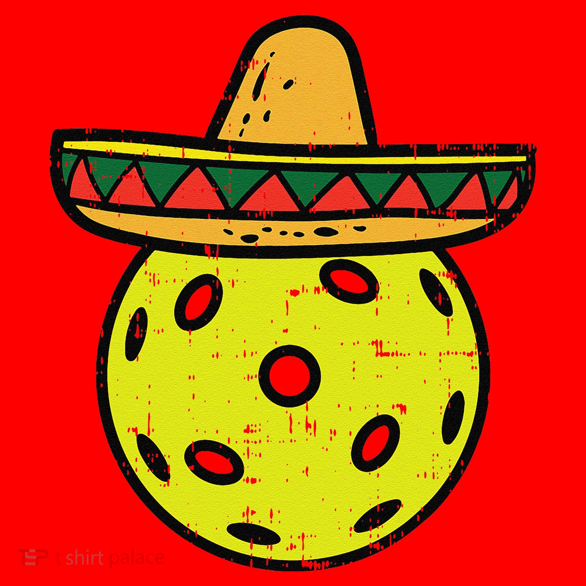 Pickleball Sombrero Cinco De Mayo Fiesta Sport Mexican Santa Hat