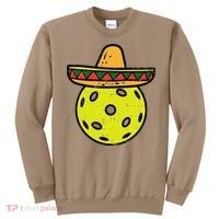 Pickleball Sombrero Cinco De Mayo Fiesta Sport Mexican Sweatshirt thumb 0