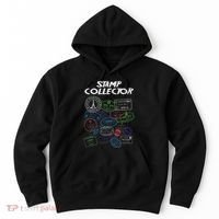 Passport Stamp Collector Wanderer And Adventurer Hoodie thumb 0