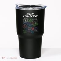 Passport Stamp Collector Wanderer And Adventurer Tumbler thumb 0