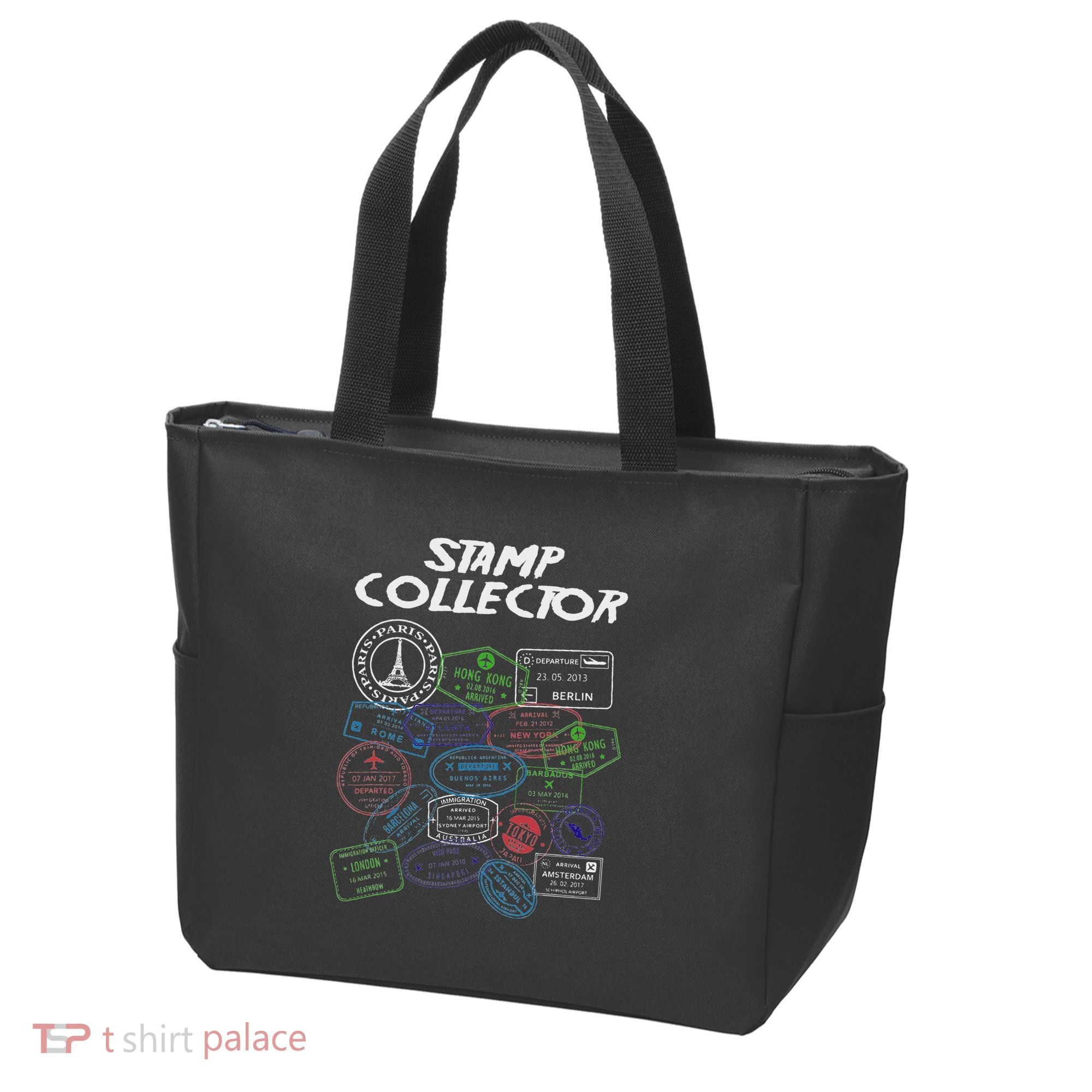 Passport Stamp Collector Wanderer And Adventurer Tote Bag