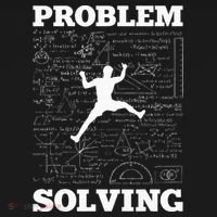 Problem Solving Climber Rock Climbing Bouldering Pun Funny Ornament thumb 1