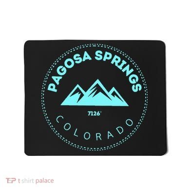 Pagosa Springs Colorado Mountain Town Elevated CO Skiing Mousepad