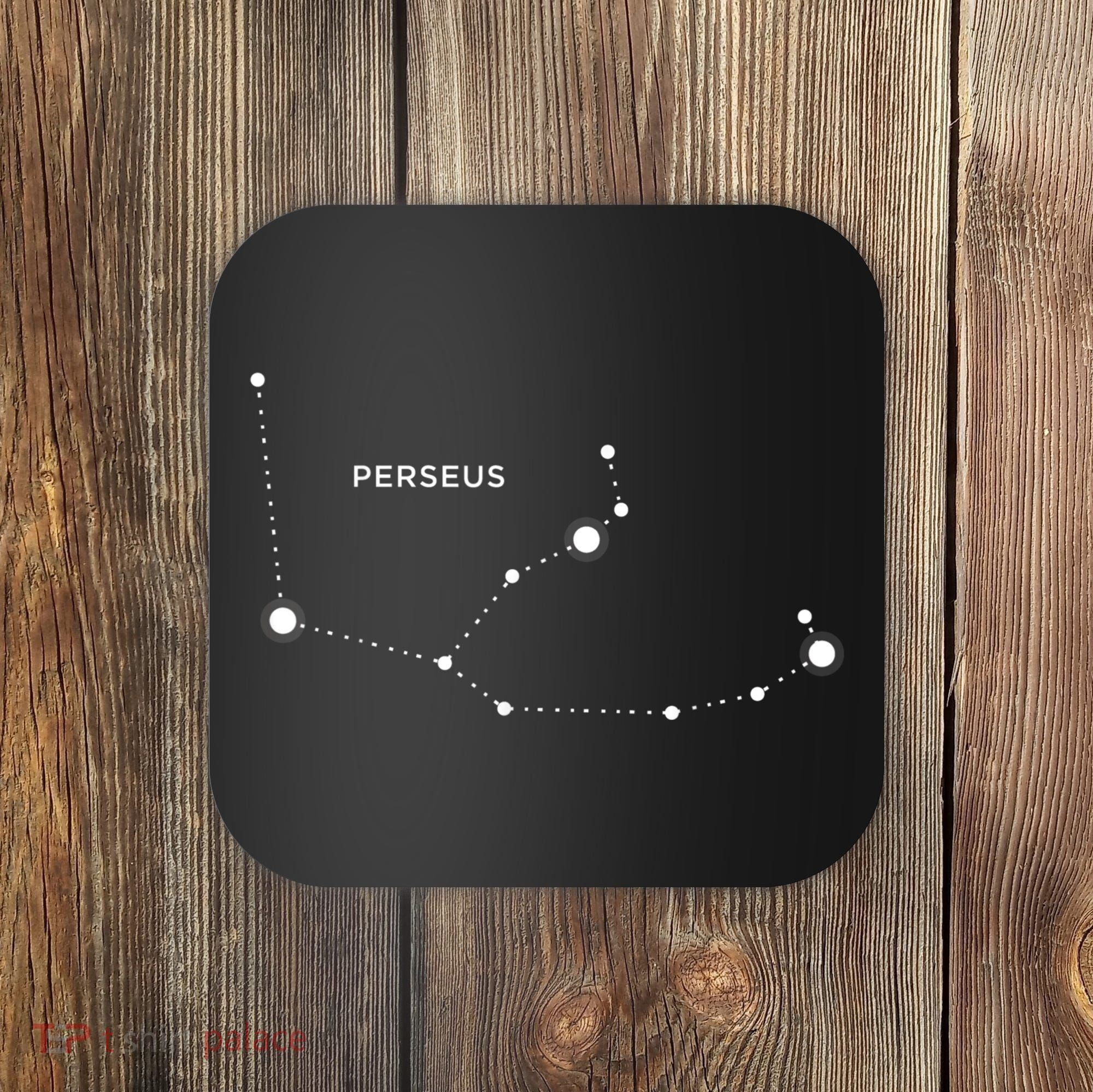 Perseus Star Constellation Zodiac Astronomy Coaster