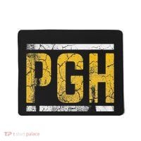 Pittsburgh Steel City Pennsylvania 412 Home Mousepad thumb 0