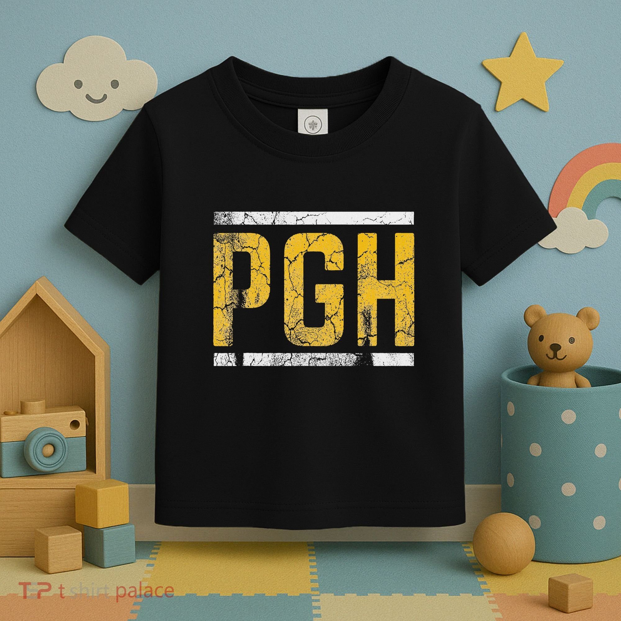 Pittsburgh Steel City Pennsylvania 412 Home Toddler T-Shirt