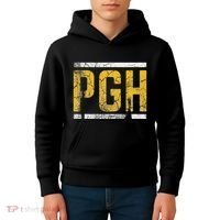Pittsburgh Steel City Pennsylvania 412 Home Kids Hoodie thumb 4
