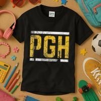 Pittsburgh Steel City Pennsylvania 412 Home Kids T-Shirt thumb 3