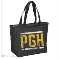 Pittsburgh Steel City Pennsylvania 412 Home Tote Bag thumb 2