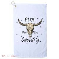 Play Something Country Golf Towel thumb 0