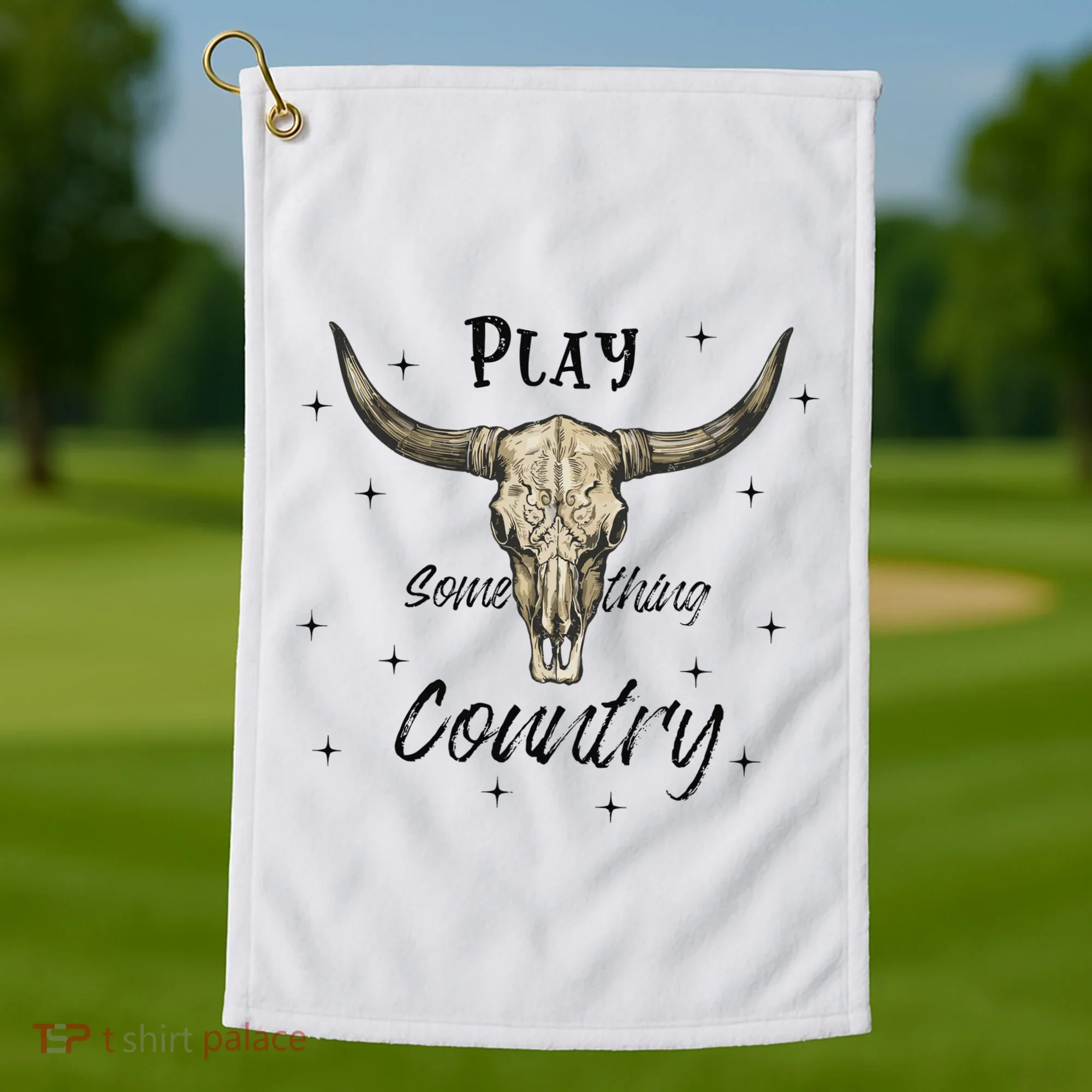 Play Something Country Golf Towel