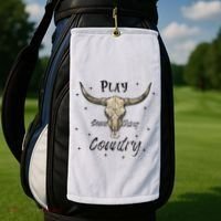 Play Something Country Golf Towel thumb 2