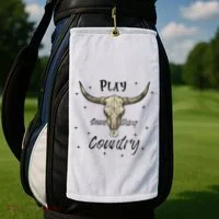 Play Something Country Golf Towel thumb 2