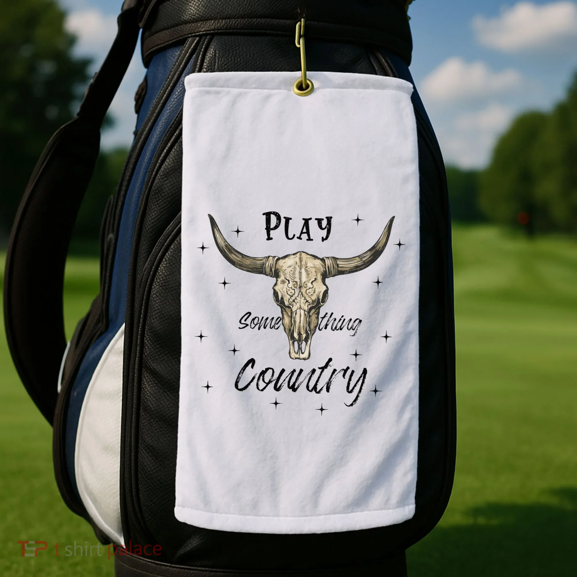 Play Something Country Golf Towel