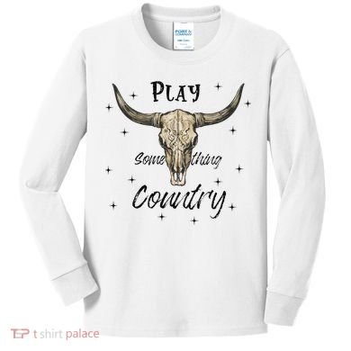 Play Something Country Kids Long Sleeve Shirt
