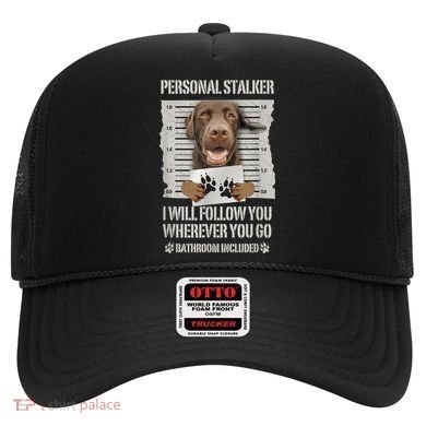 Personal Stalker Chocolate Labrador Lab Hat
