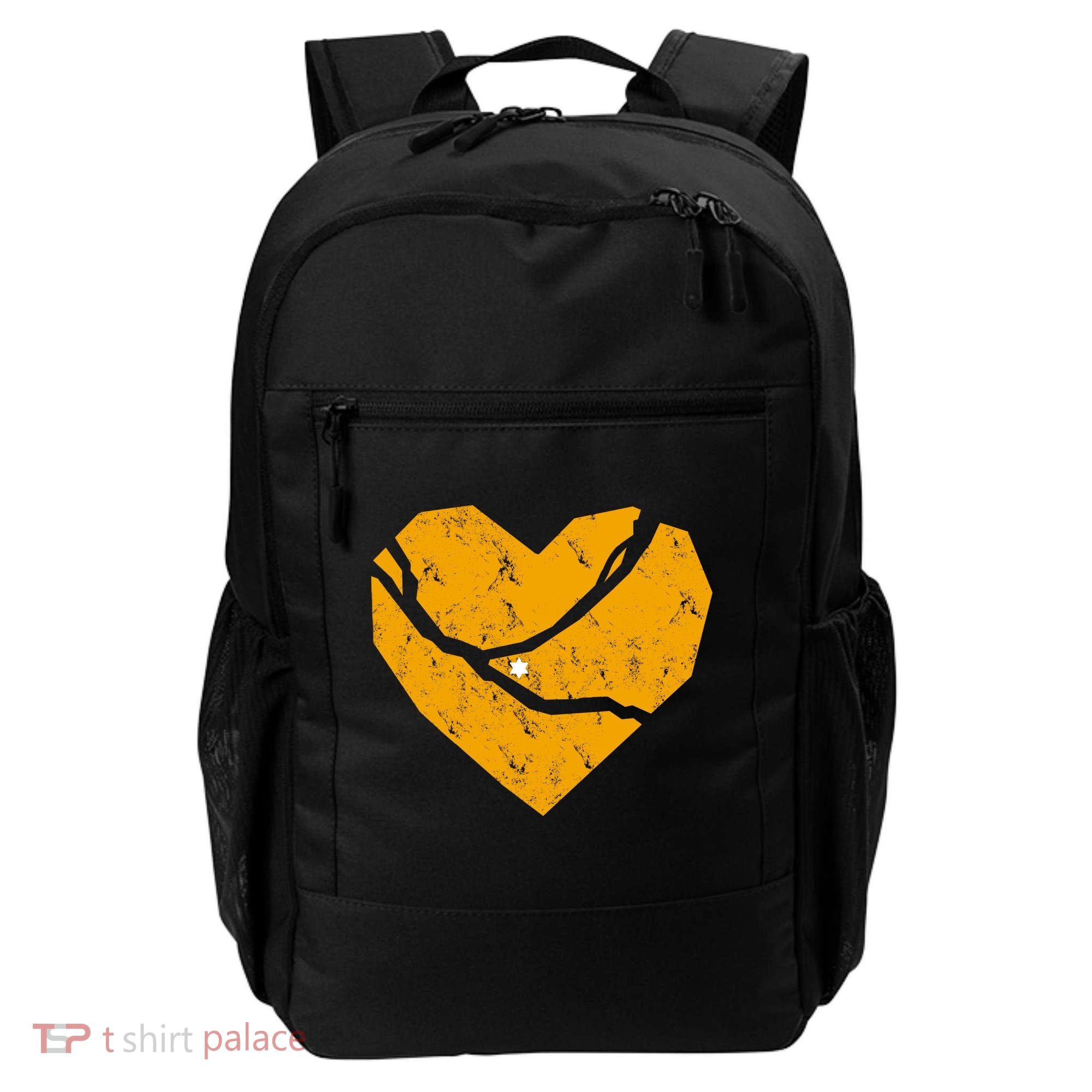 Pittsburgh Steel City Broken Heart Backpack