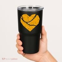 Pittsburgh Steel City Broken Heart Tumbler thumb 2