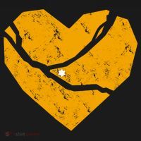Pittsburgh Steel City Broken Heart Ornament thumb 1