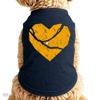 Pittsburgh Steel City Broken Heart Doggie Tank thumb 0